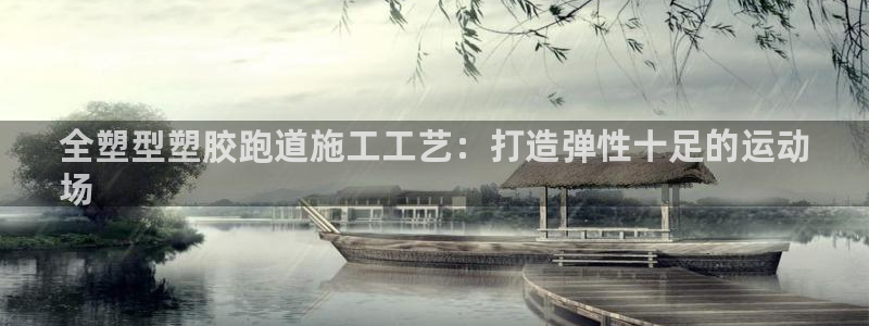 尊龙官方平台是正品吗：全塑型塑胶跑道施工工艺：打造弹