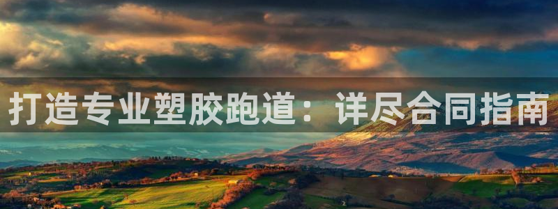 旧版尊龙人生就是博下载：打造专业塑胶跑道：详尽合同指南