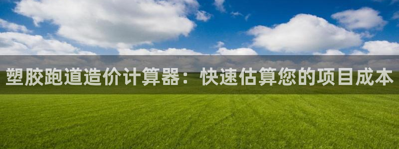 尊龙凯时是正规平台吗：塑胶跑道造价计算器：快速估算您的项目成本