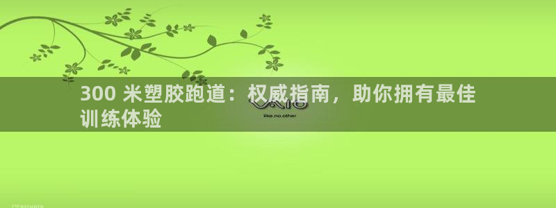 尊龙凯时存款不上分：300 米塑胶跑道：权威指南，助你拥有最佳
训练体验