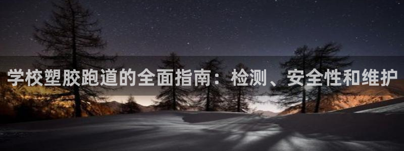 尊龙d88现金旧版本：学校塑胶跑道的全面指南：检测、安全性和