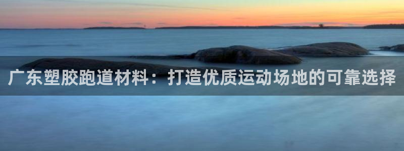 尊龙 ag：广东塑胶跑道材料：打造优质运动场地的可靠选择