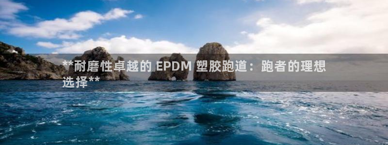 尊龙凯时官网版登录：**耐磨性卓越的 EPDM 塑胶
