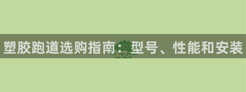 尊龙官方APP下载：塑胶跑道选购指南：型号、性能和安