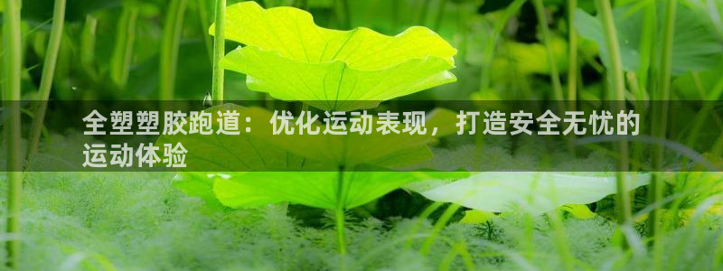 凯时赢来就送38：全塑塑胶跑道：优化运动表现，打造安