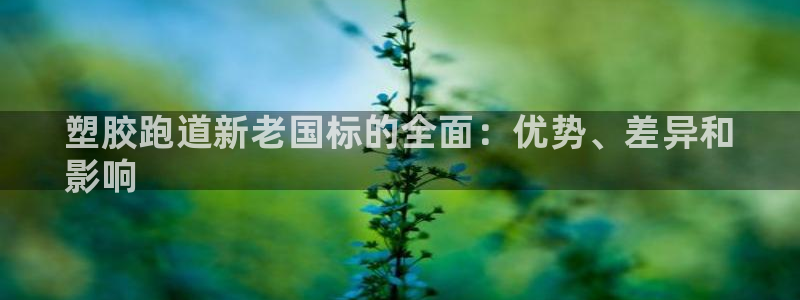 尊龙凯时可以提现吗：塑胶跑道新老国标的全面：优势、差异和
影